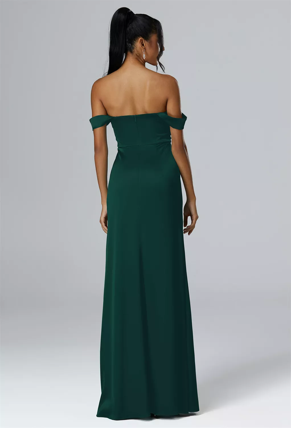 AW Rosamund Hunter Green  Plus Size Wedding Guest Dresses